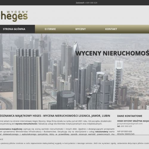 Szacowanie wartości majątku - Legnica