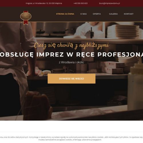 Profesjonalny catering krępice w Wrocławiu