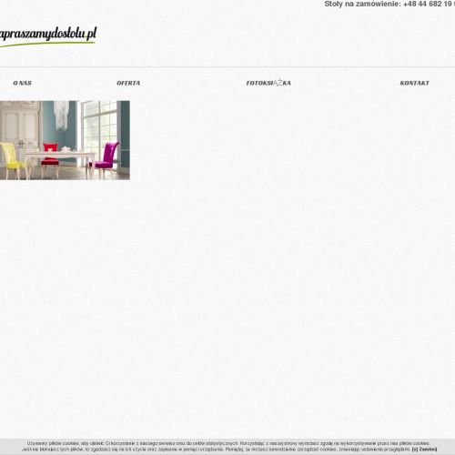 Stoły z litego drewna na zamówienie - Warszawa