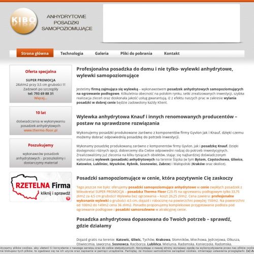 Posadzki samopoziomujące w Krakowie