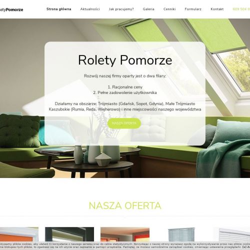 Rolety materiałowe w Rumi