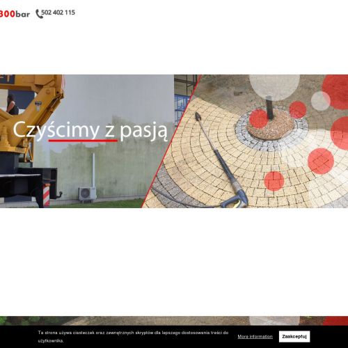 Poznań - czyszczenie kostki brukowej wielkopolska cennik