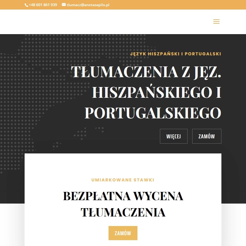 Tłumaczenie materiałów reklamowych hiszpański - Warszawa