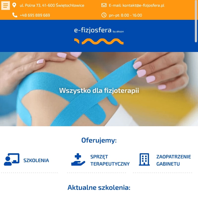 Kurs online fizjoterapia