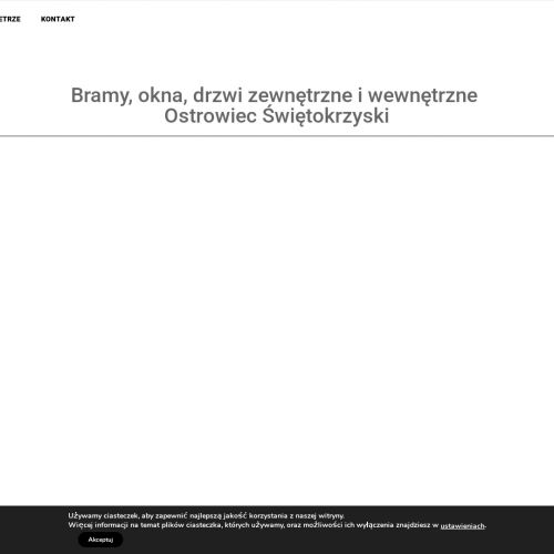 Bramy Ostrowiec świętokrzyski