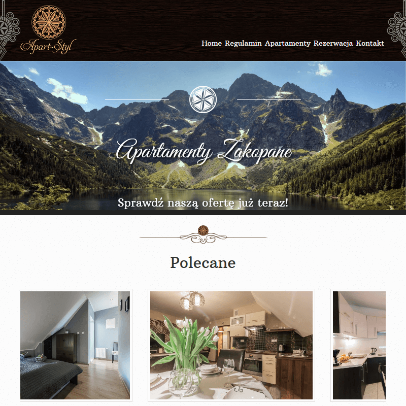 Zakopane - ekskluzywne apartamenty w zakopanem