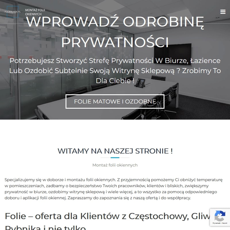 Folie przeciwsłoneczne śląsk w Katowicach