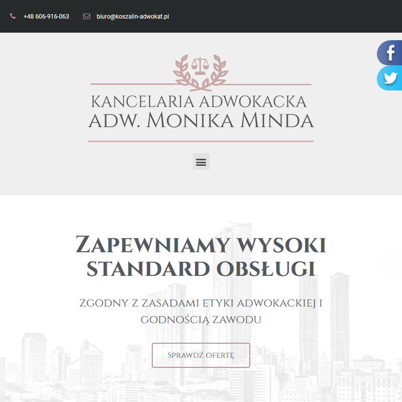 Kompleksowa obsługa prawna Koszalin