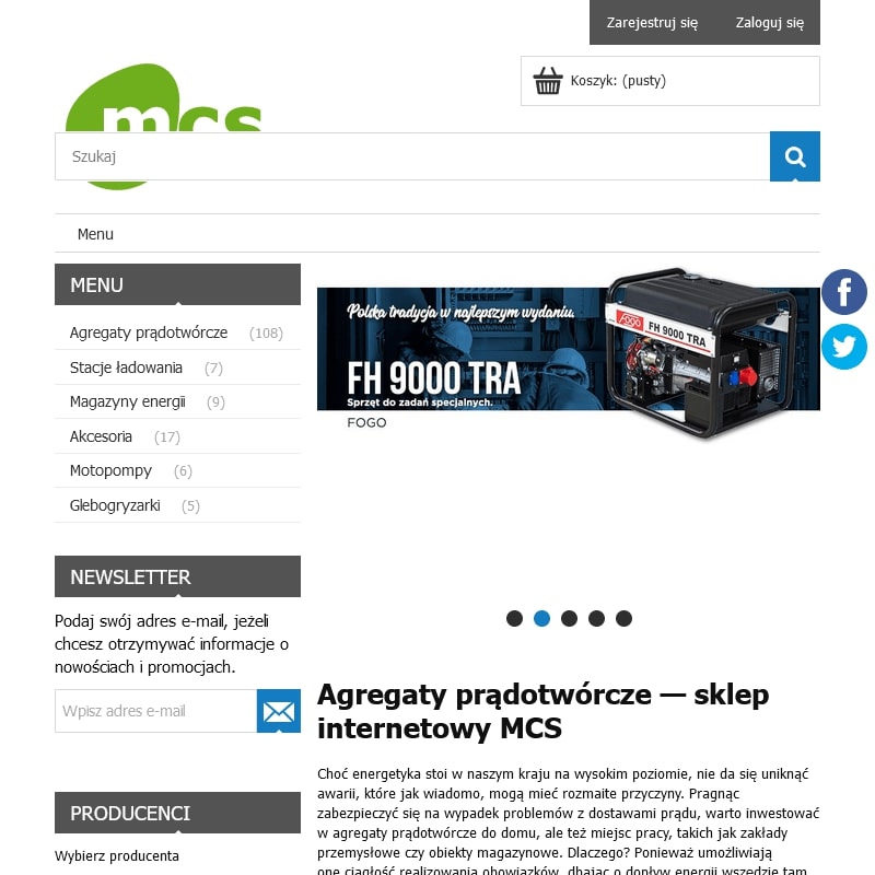 Motopompy ciśnieniowe