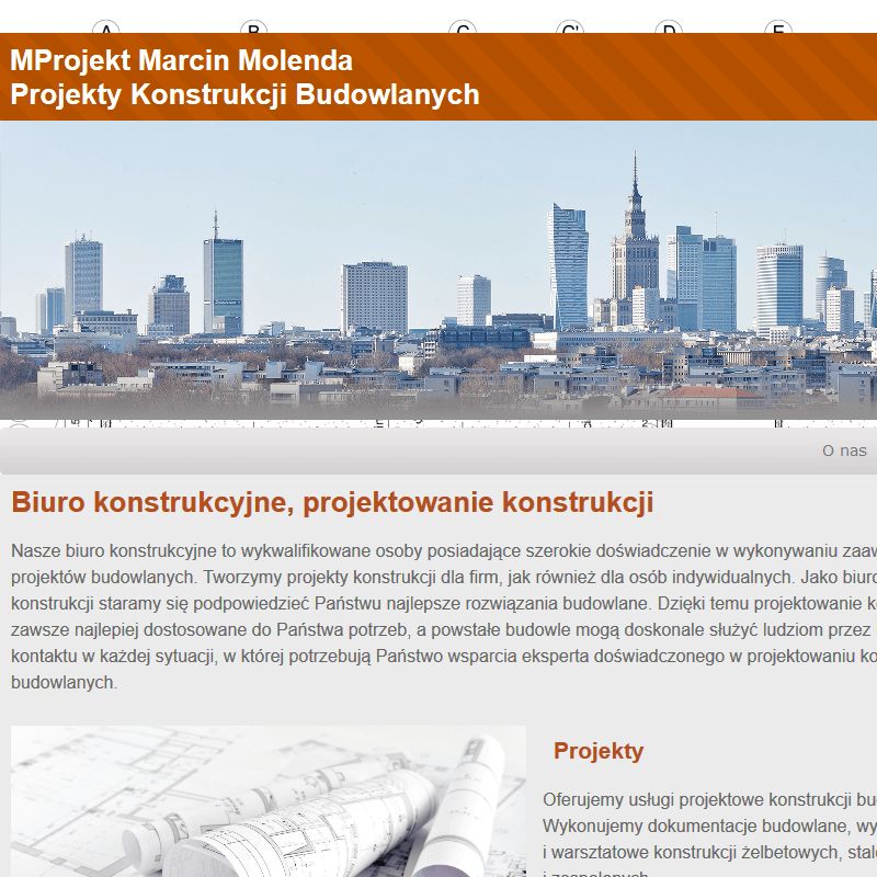Warszawa - konstruktor budowlany