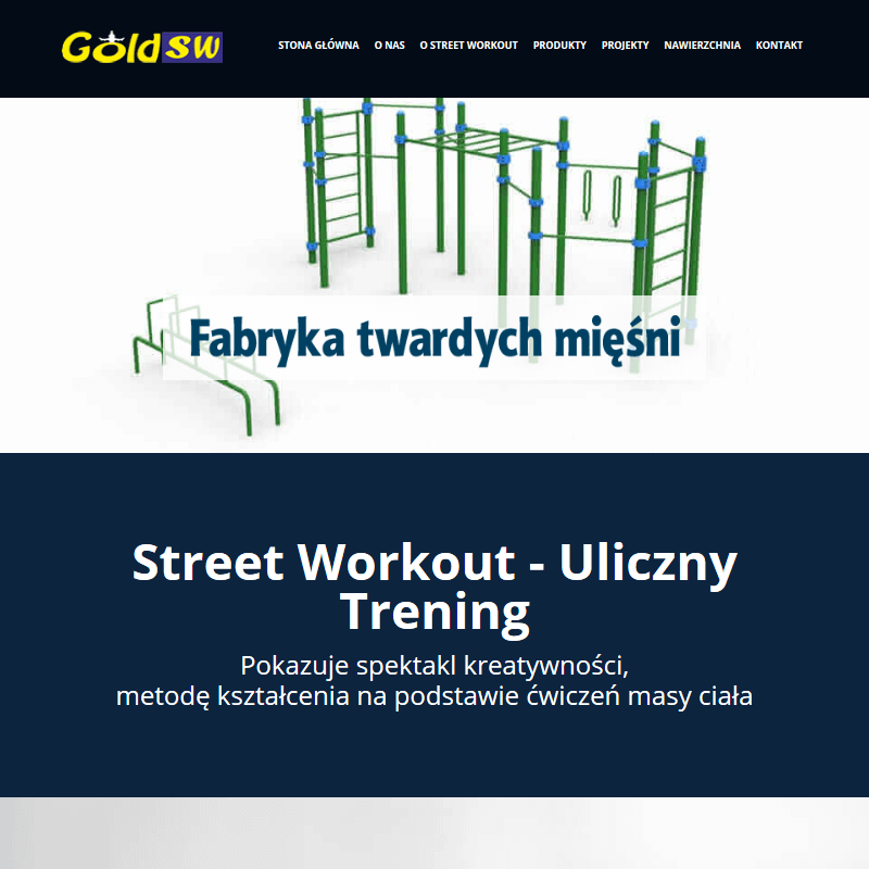 Street workout sprzęt