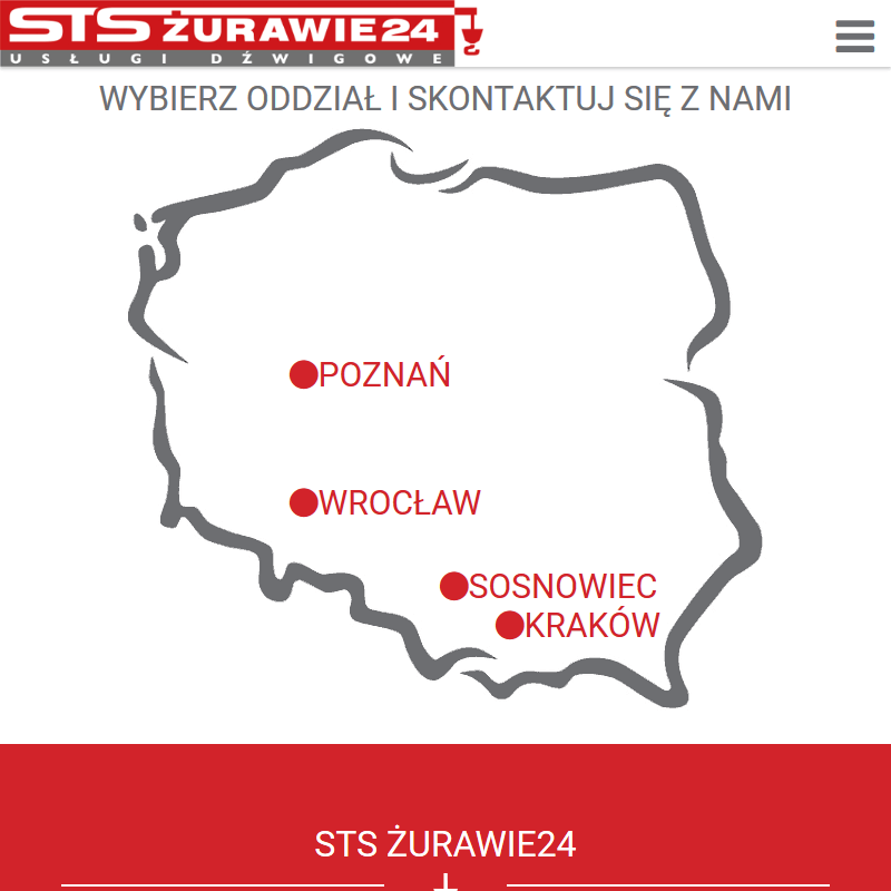 Wynajem żurawi Kraków