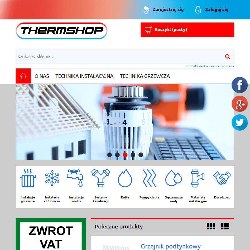 Grzejniki stalowe sklep - Białystok